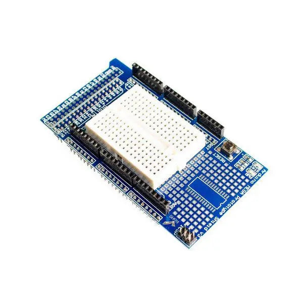 Arduino Mega ProtoShield V3 with Mini Breadboard