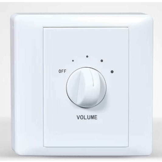 Borl 60W Volume Controller – Wall-Mount Audio  Level Control for High-Power Speaker Systems