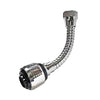 Turbo Flex 360 Flexible Hose 6 Inch, Adjustable Multi-Use Kitchen and Bathroom Faucet Extension (T27696)