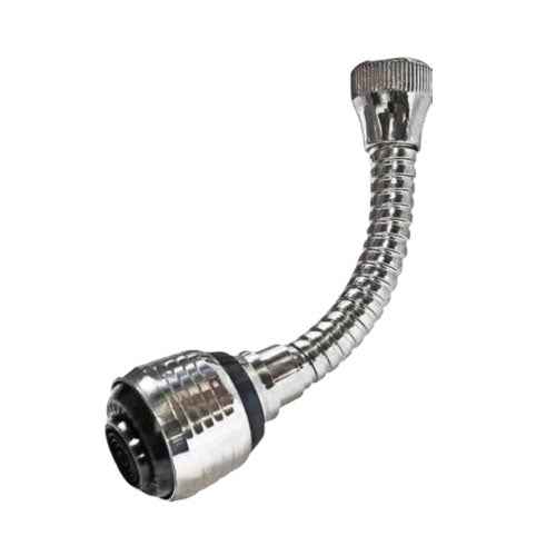 Turbo Flex 360 Flexible Hose 6 Inch, Adjustable Multi-Use Kitchen and Bathroom Faucet Extension (T27696)