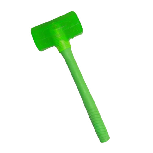 500g Heavy Duty Green Plastic Hammer Durable Lightweight & Precision Engineered