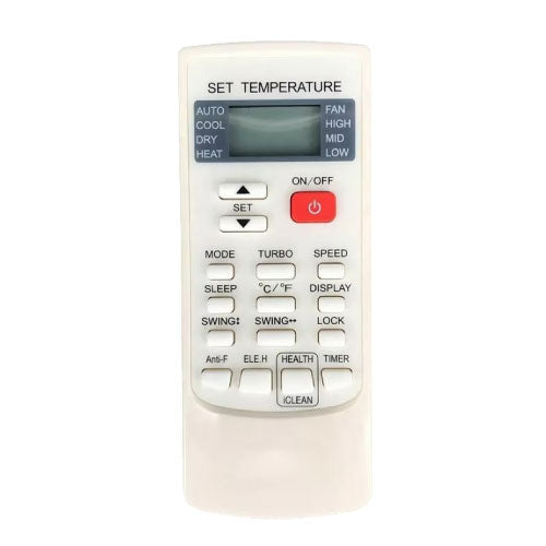 Wansa Air Conditioner Remote Control Reliable and Easy-to-Use Replacement Unit (T19800)
