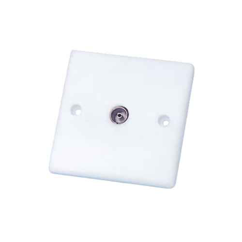 Satellite Dish Wall Socket 1 Way High Quality Connection 50/60Hz (T00273)