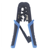 أداة تجعيد معيارية مزدوجة HT-N568R – أداة كابلات متعددة الوظائف لشبكة RJ45/RJ11/RJ12 للقطع والتجريد (7-7.5 بوصة)