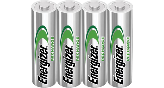 Energizer Accu Recharge Universal Battery – Pack of 4 | Long-Lasting & Rechargeable (T10005)