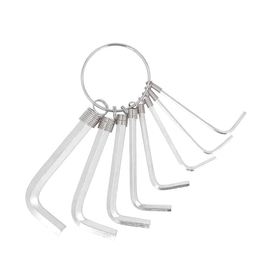 Safeway Hex Key Set 10 pcs – Cromo-Vanadium  Steel, 1.5mm to 10mm (Model MS-532001)