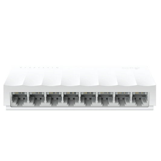 TP-Link LiteWave LS1008 8-Port Desktop Switch-10/100Mbps Plug & Play Fast Ethernet with Green Technology