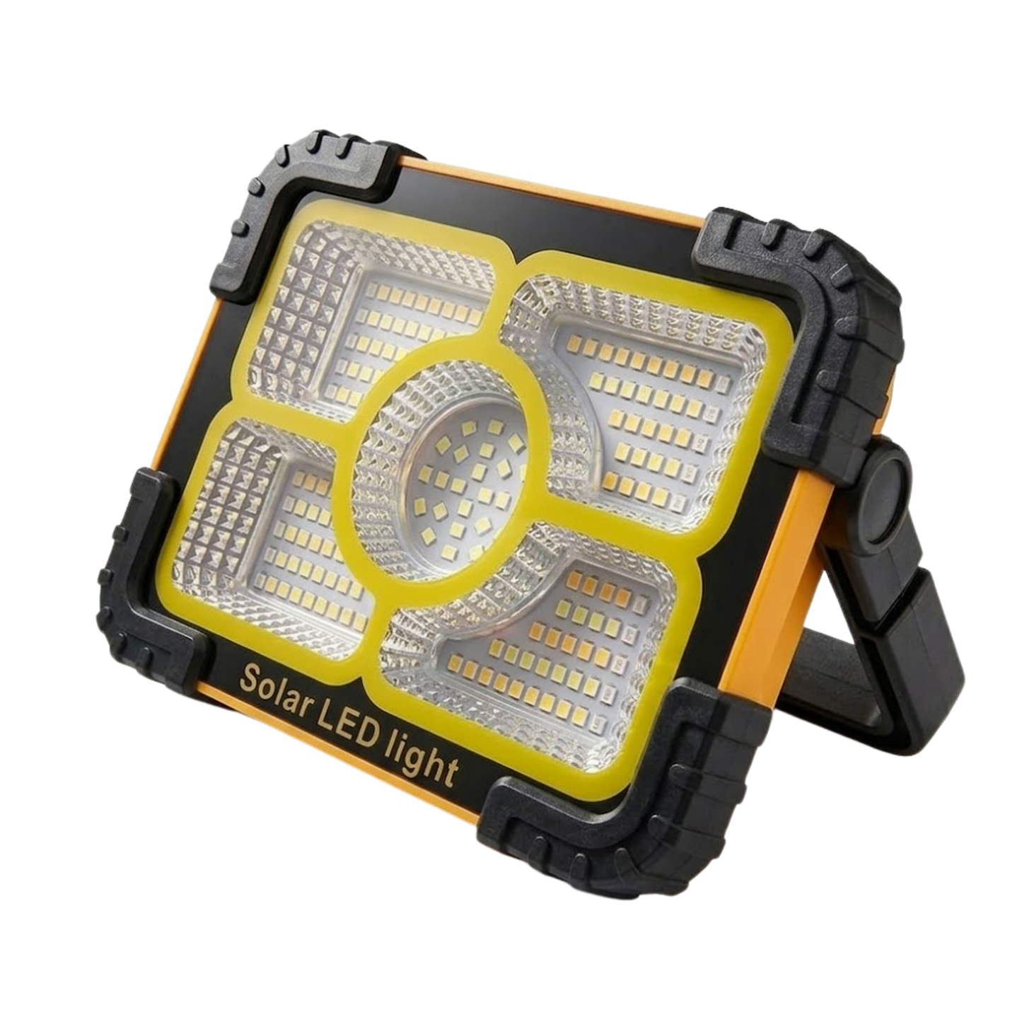 Solar Rechargeable Work Lamp – Portable  LED Work Light with Built-In Solar Charging