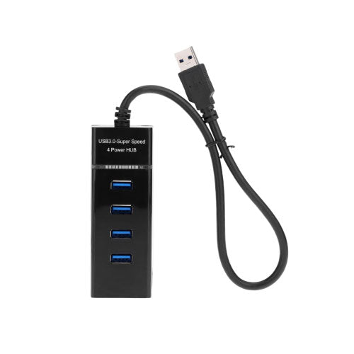 Earldom 4-Port USB Hub  Supports Up to 2TB HDD, 30cm Cable (T26151) - Alqamarshop