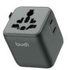 Budi AC362B Global Travel Socket Converter 2500W Universal Power Adapter