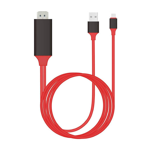 4K Type-C to HDTV Cable – USB-C Video &  Charging Adapter for Samsung Galaxy(s.n)