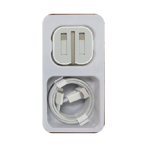 20W USB-C Power Adapter with USB-C to Lightning Cable Fast and Efficient Charging (T22174)