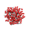 Fato MPDi-25-156 Wire Leg Terminals 100 Pcs Insulated Male Disconnect Connectors (T27364) - Alqamarshop