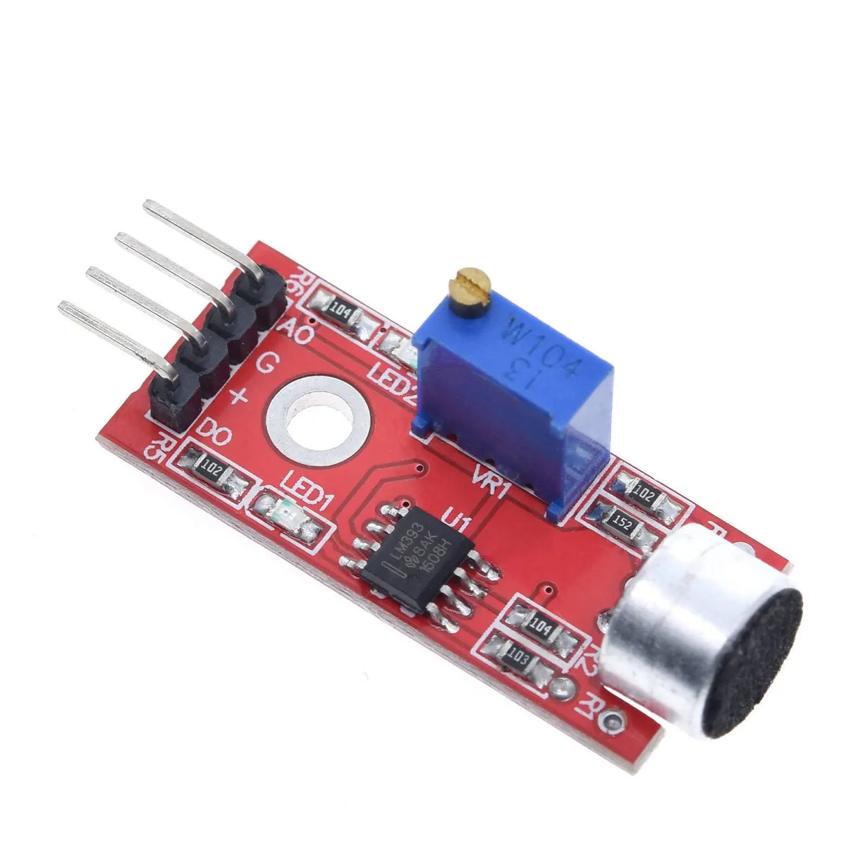 High Sensitivity Electret Microphone Sound Sensor Module