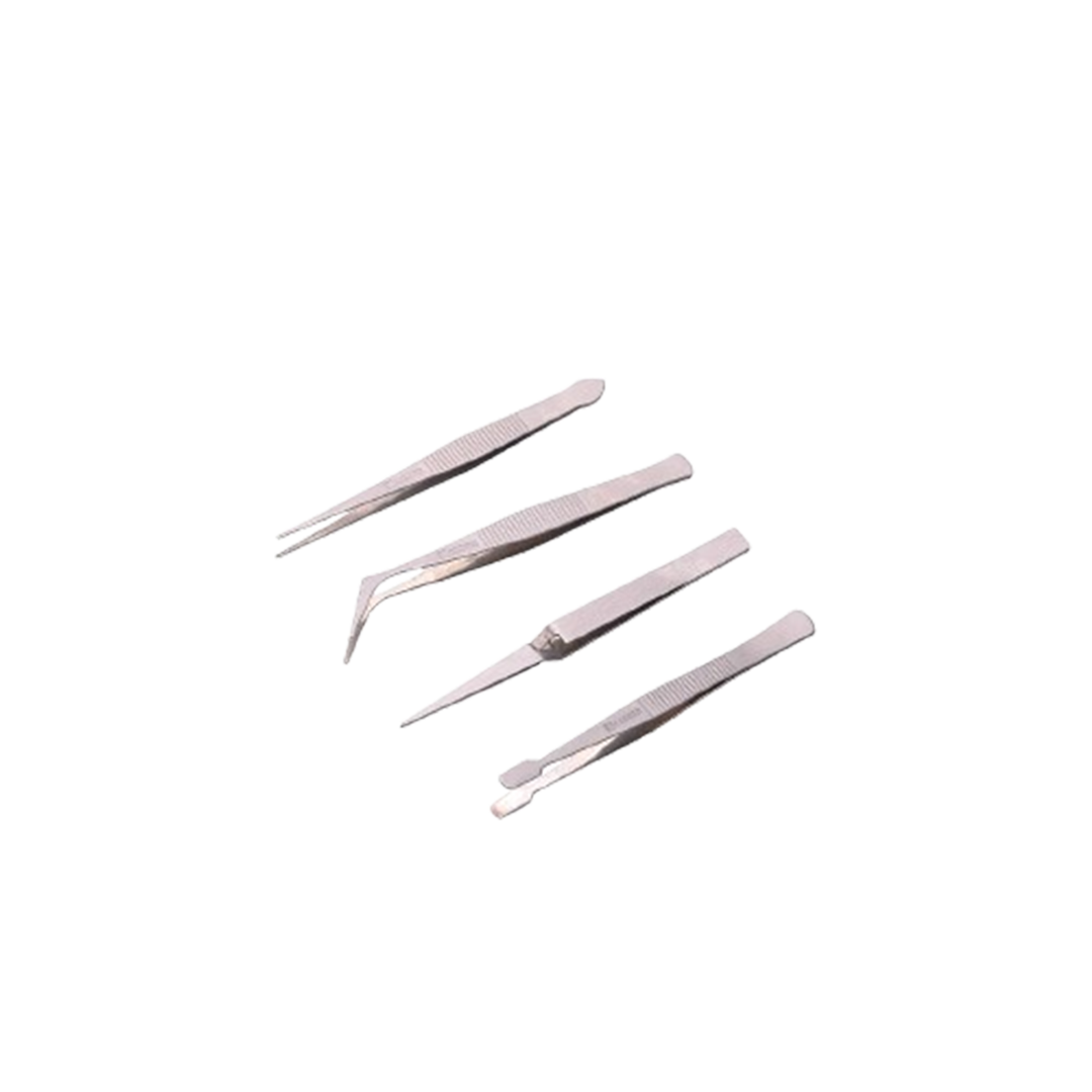 Harden 4PCS Stainless Tweezers Se (T22811) - Alqamarshop