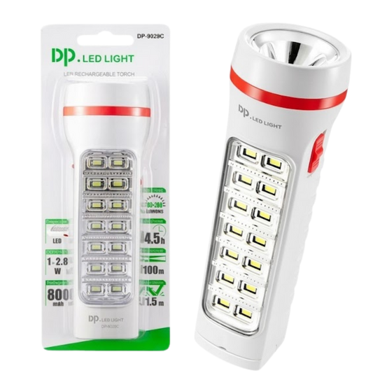 Rechargeable LED Torch Light DP-9111