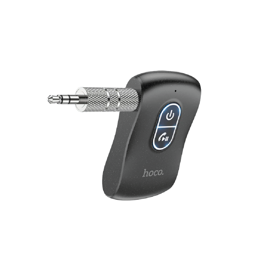 Hoco E73 Pro Journey Bluetooth 5.0 Audio Receiver  & Transmitter-3.5mm AUX Wireless Adapter (Black Star)