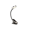 مصباح بمشبك صغير LED من Baseus – إضاءة مكتب وقراءة قابلة للتعديل (رمادي، DGRAD-0G)