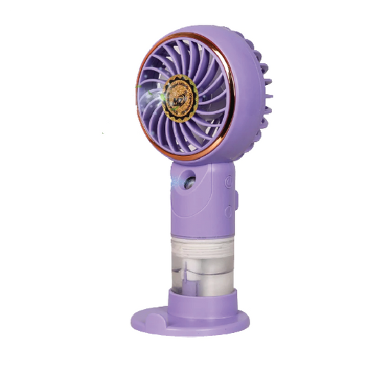 USB Fashion Fan SD-2 – Rechargeable Type-C Portable  Fan with Quiet Operation & 3-Speed Control