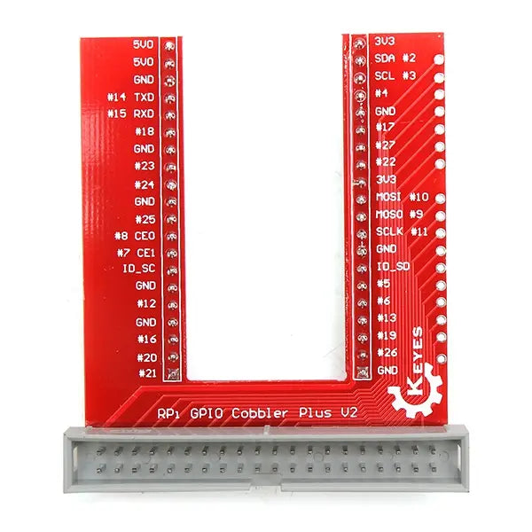 GPIO U-Shaped Adapter Plate for Raspberry Pi