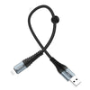 Hoco X38 Cool Charging Data Cable for iPhone –  0.25m Fast Charge & Sync (s.n)