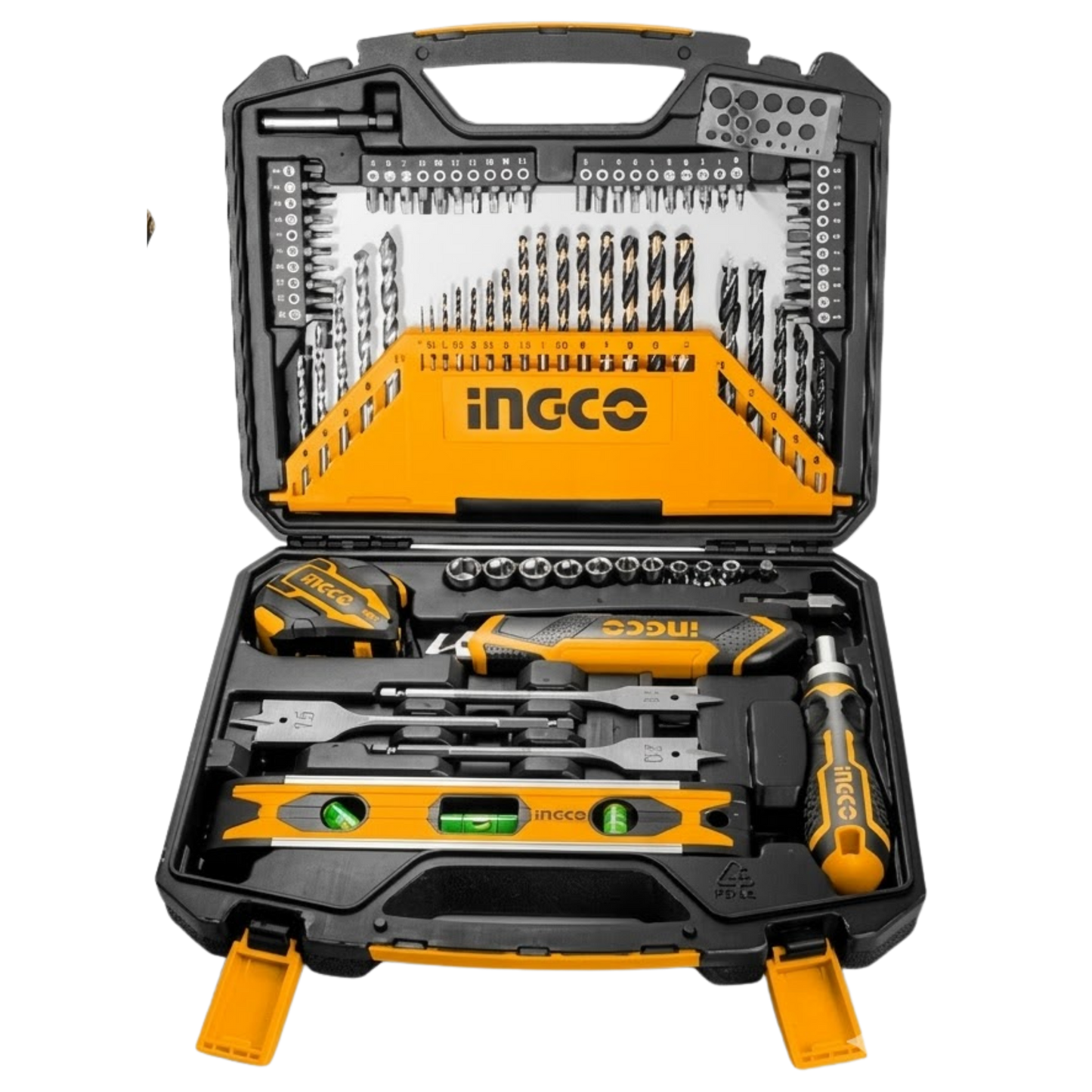 Ingco 168-Piece Complete Hand Tool Set Versatile All-in-One Kit (T27483)