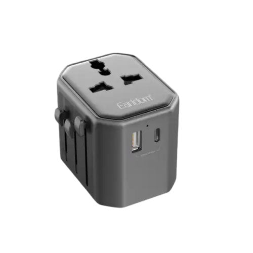 Earldom LC17 Universal Travel Adaptor2500W, 2.4A USB Output - Alqamarshop