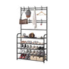 5-Tier Multi-Functional Shoe and Hat Rack 80x26x168 cm - Alqamarshop