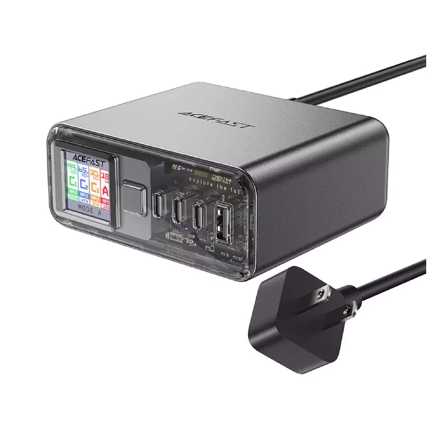 Acefast Z4 GaN 218W Desktop Charger 4-Port Fast Charging Power Hub (SN)