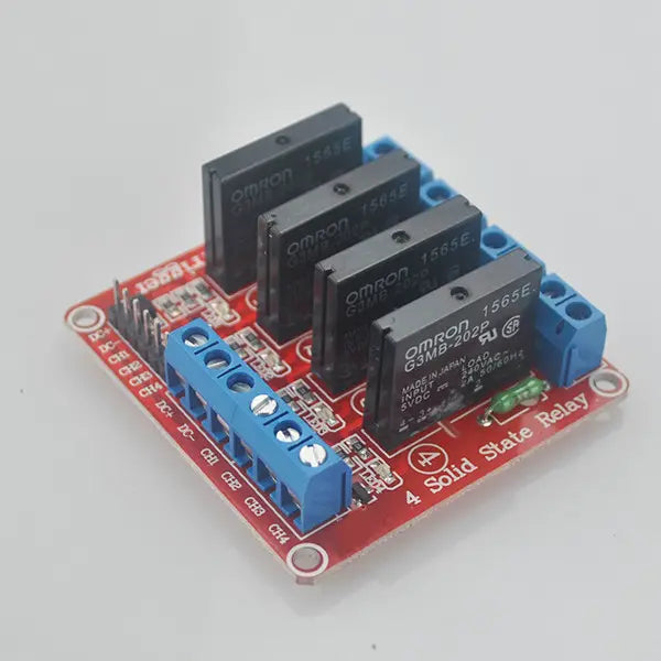 5V 4-Channel Solid State Relay SSR High Level Trigger 2A 240V