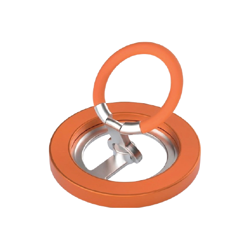 Dual Magnetic MagSafe Finger Ring Holder & 360° Rotating Phone Kickstand
