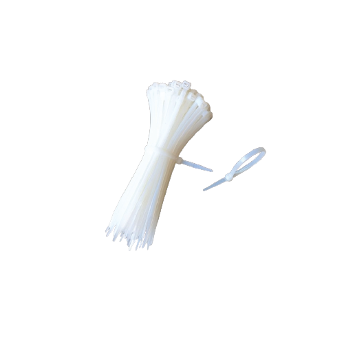 Max Fix Nylon Cable Ties 4.8 × 250mm – 100PCS Self-Locking Cable Zip Ties, Nylon 66