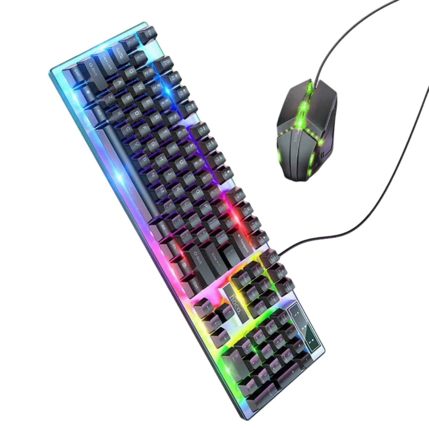 HOCO GM18 Glowing Illuminated Gaming Keyboard and Mouse Set TR00153 (SN)