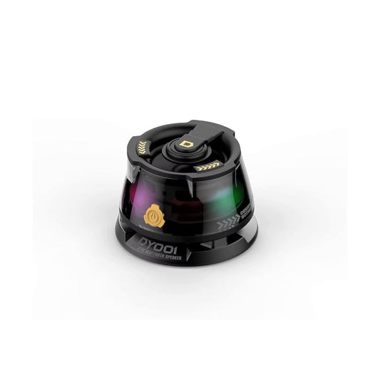 BLACK CROWN DY100 Mini Magnetic Bluetooth Speaker RGB LED, Rechargeable, Portable (SN)