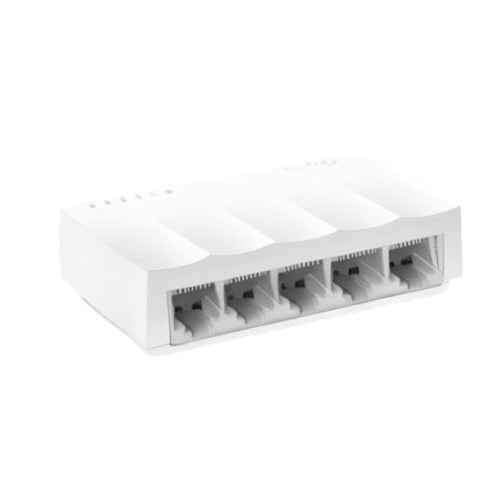 TP-Link 5-Port 10/100 Mbps Desktop Switch LiteWave LS1005 Compact Fast Ethernet Hub (T23515)