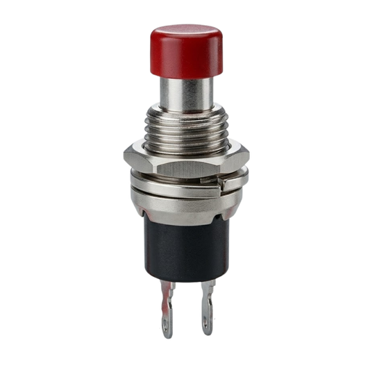 Momentary Push Button Switch No Lock SPST Mini Push Button Round Switch 2pin 0.5A 250VAC