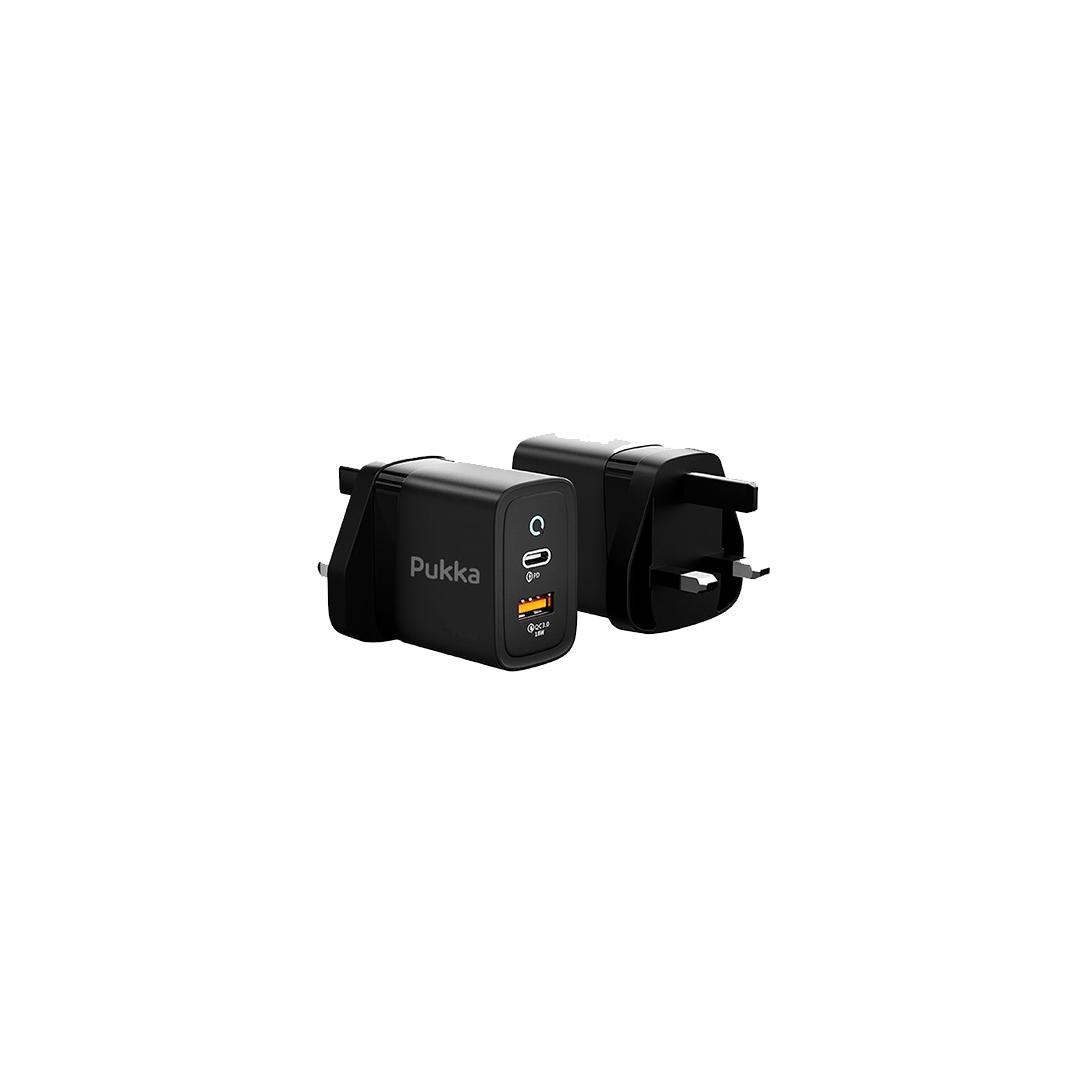 Pukka Wall Charger With USB-C Cable P-ICharge35CC (T25930) - Alqamarshop