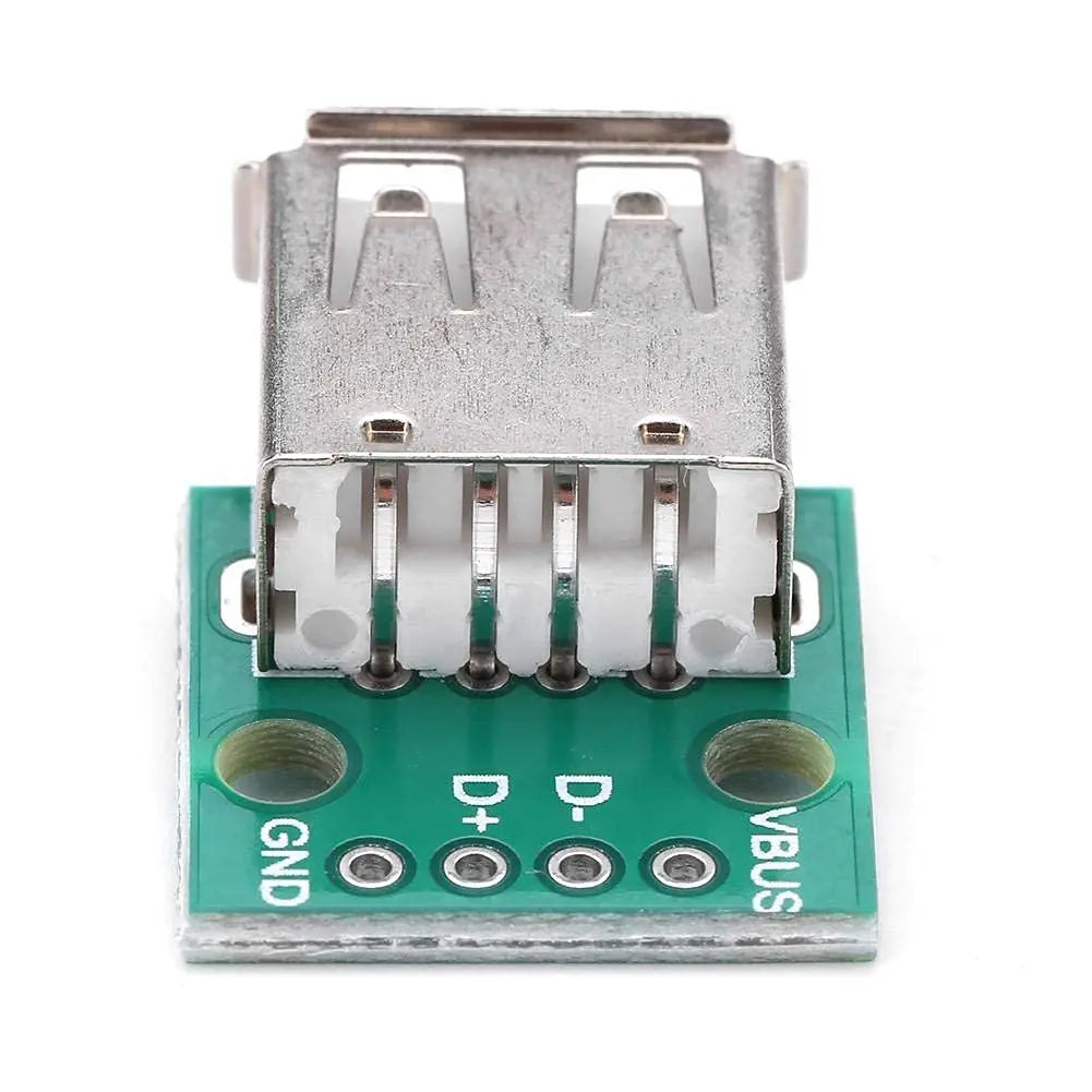 USB Female to DIP 2.54mm 4-Pin Adapter Board