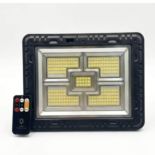OKGO FA-8038 200 واط إضاءة طوارئ تعمل بالطاقة الشمسية – قابلة لإعادة الشحن بمنفذ Type-C ومزودة بمغناطيس