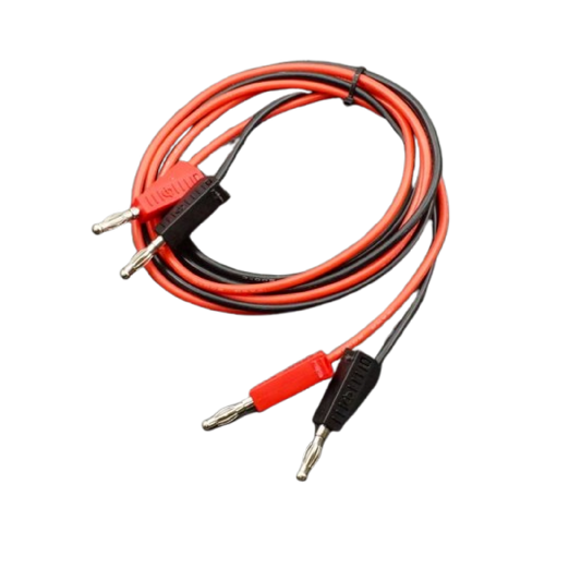 0211 Banana Plug Connector Set – Red & Black  Test Leads Plug