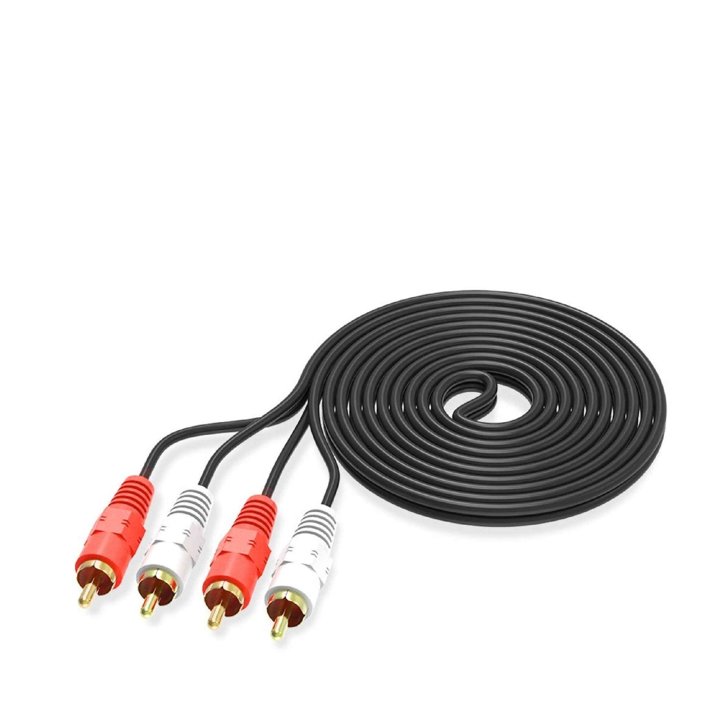 Stereo to 2 RCA Cable (3M) – High-Quality Audio  Connector for Home & Professional Sound Systems