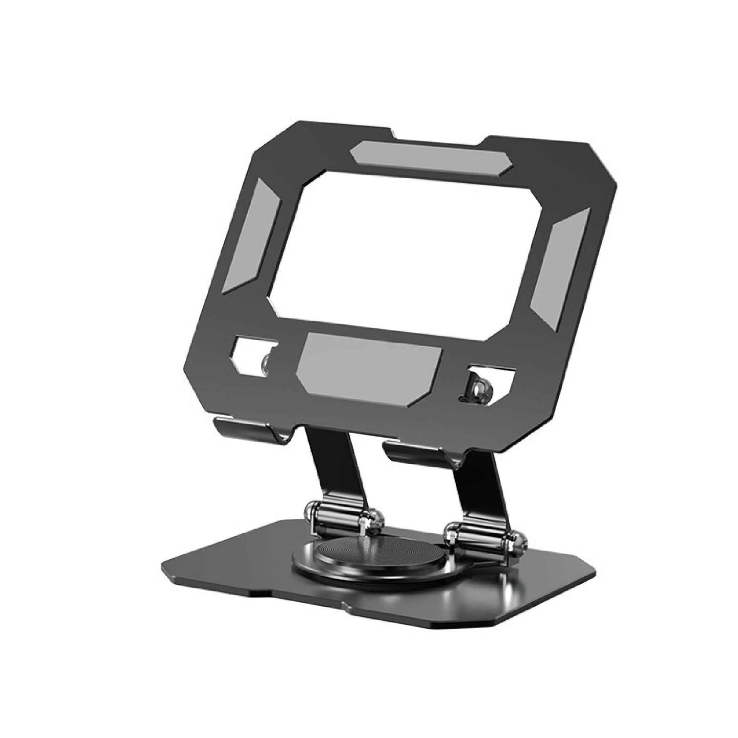 Foldable Metal Holder – Adjustable Multi- Purpose Stand for Phones, Tablets & Devices