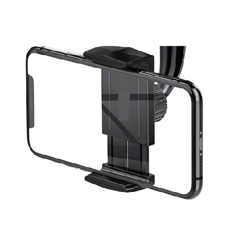 In-Car Backrest Holder K336 – Compact Multi-Device Mount for Live Broadcasting