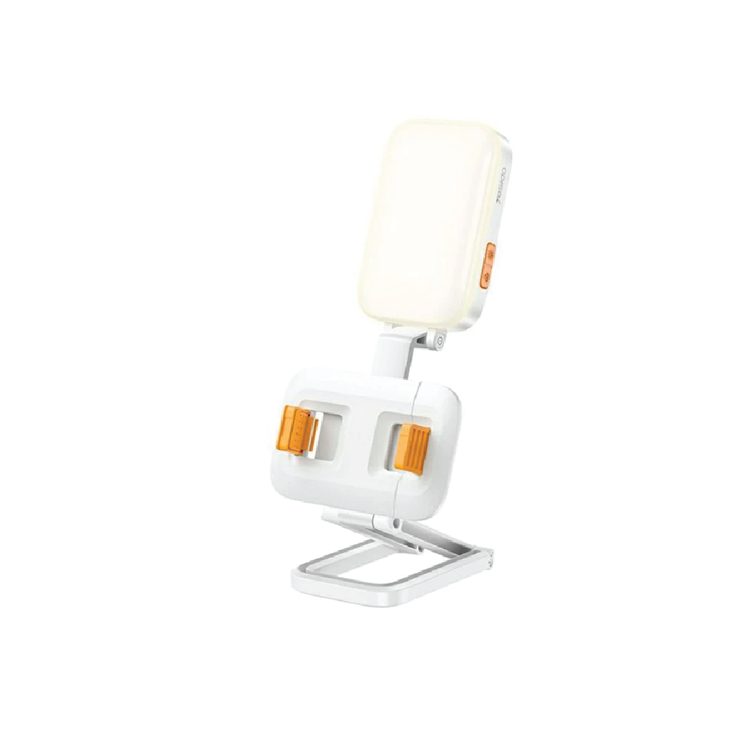 Yesido DH10 Pocket Light Stand – 3-in-1 Foldable  Phone Holder with Built-In LED Light