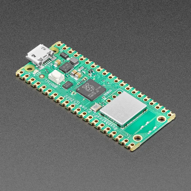 Raspberry Pi Pico W Microcontroller Board with WiFi