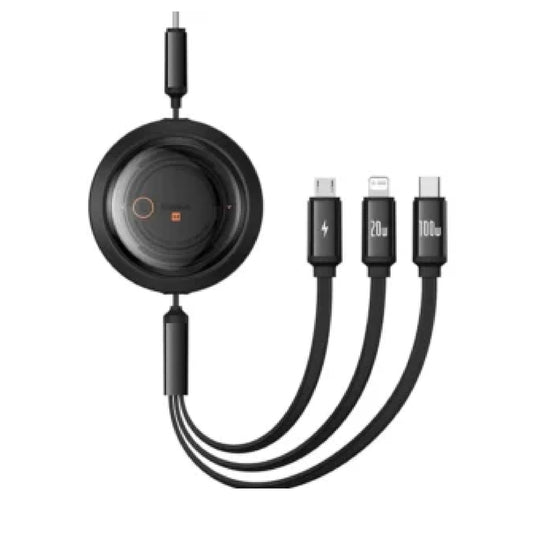 Free 2 Draw USB to M+L+C – 3-in-1 Fast Charging Cable (Micro, Lightning & Type-C) (S.N)