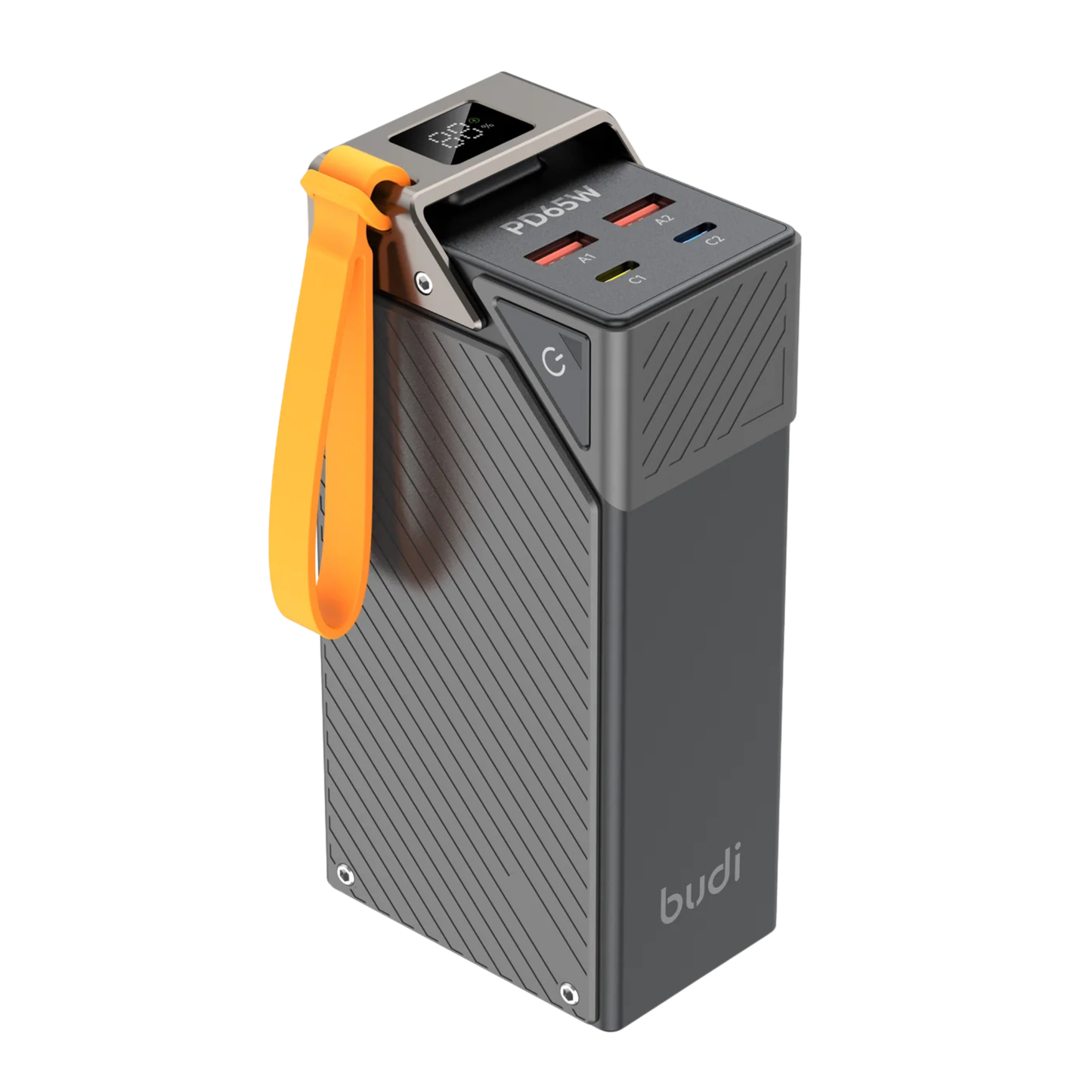 Budi FB810B 65W Power Bank 30000mAh with Dual PD & Dual QC 3.0 Fast Charging