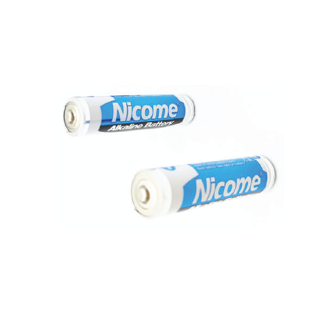 Nicome AAA LR03 Alkaline Batteries 1.5V (2-Pack)–  Mercury-Free Power for Everyday Devices