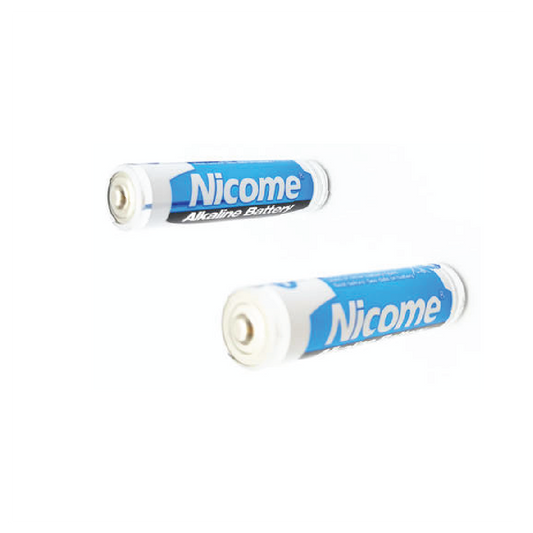 Nicome AAA LR03 Alkaline Batteries 1.5V (2-Pack)–  Mercury-Free Power for Everyday Devices