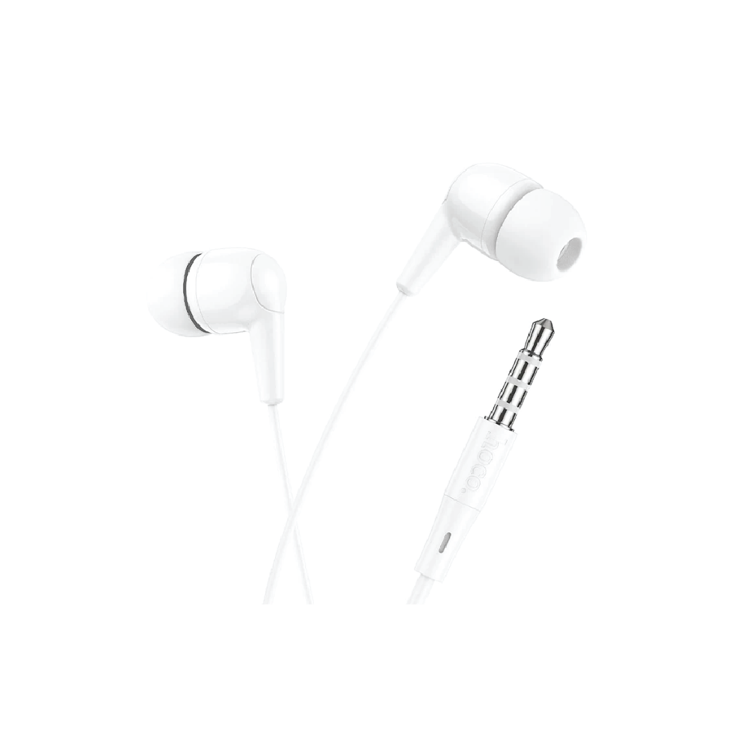 M97 Enjoy Wireless Earphones with Microphone  – High-Fidelity Stereo Earbuds, White